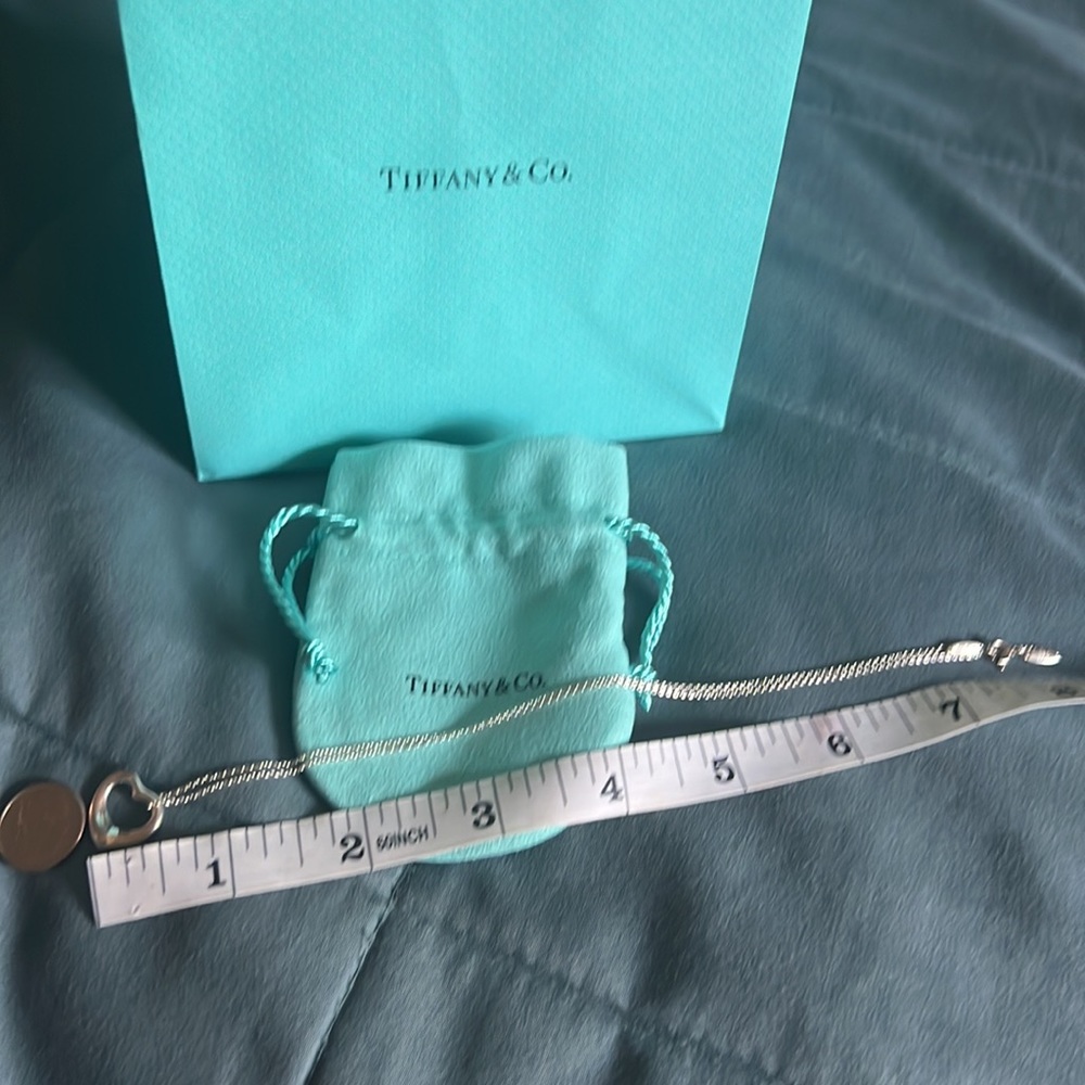 Tiffany & Co Elsa Peretti Heart Necklace Small - Picture 5 of 11